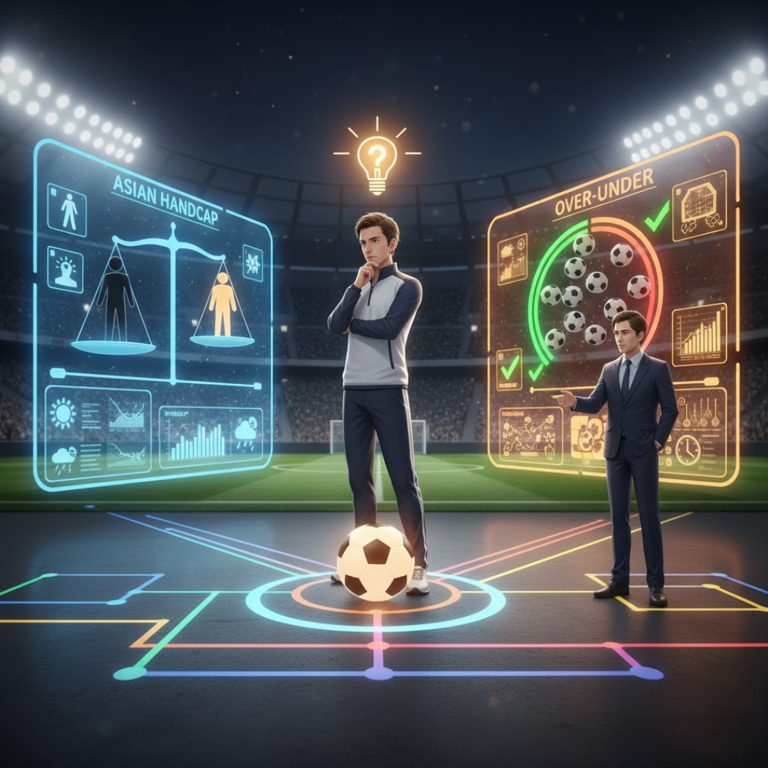 Handicap Asia vs OverUnder Kapan Harus Pakai yang Mana